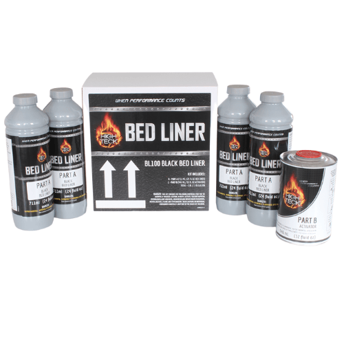 High Teck BL100 National Rule Truck Bed Liner Kit, 1 gal, Black