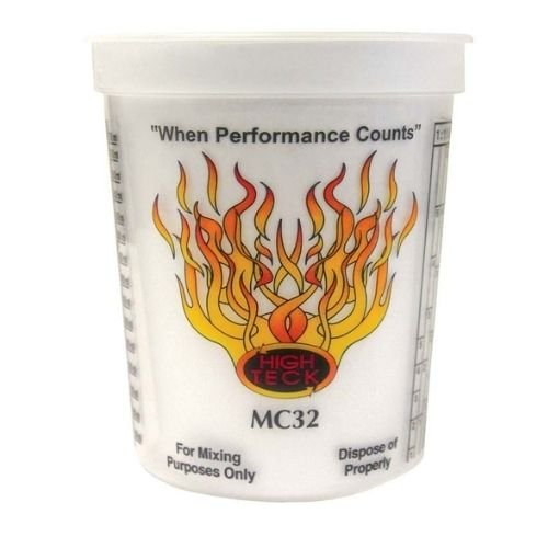 High Teck MC32 Quart Mixing Cups, Box of 100