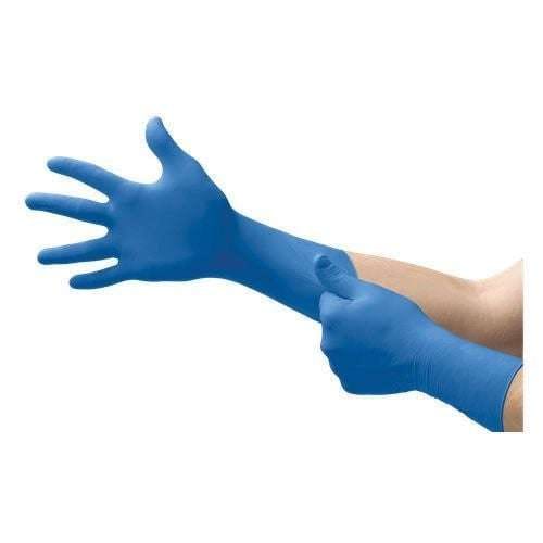 Microflex SafeGrip SG375 XL Textured Blue Latex Gloves