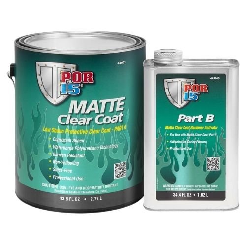 POR-15? 44901 2-Component Protective Clearcoat Matte Finish, 1 gal