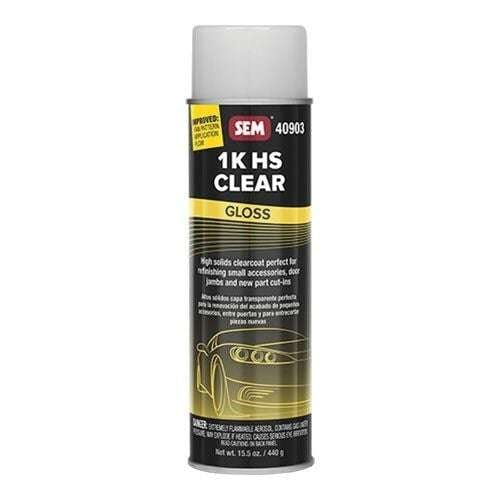 SEM? 40903 1K HS Gloss Clearcoat, 15.5 oz