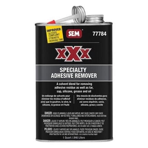 SEM XXX 77784 VOC compliant Adhesive Remover, 1 qt