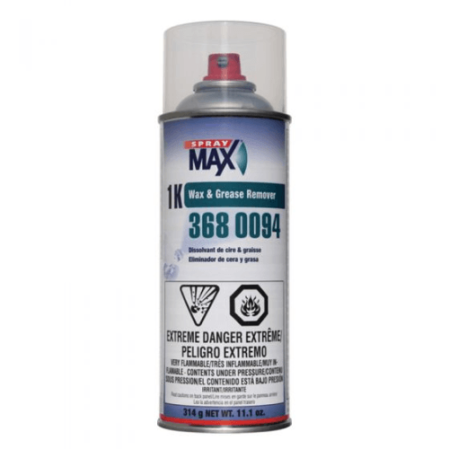 SprayMax 3680094 1K Wax and Grease Remover, 11.1 oz