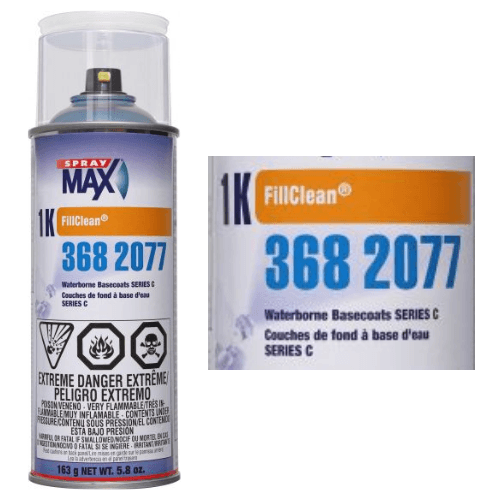 SprayMax 3682077 Empty FillClean Can for Waterborne Basecoats