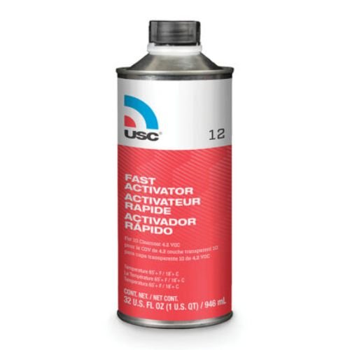 USC? 12 Fast Activator for Use With 10 Universal Clearcoat, Qt