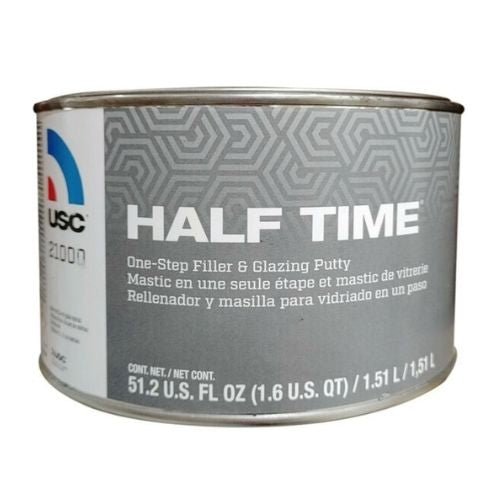 USC HALF TIME 21000 1-Step Filler and Specialty Putty, 0.5 gal