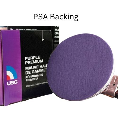 USC Purple Premium 80 Grit 6 in PSA Sanding Disc #991306, 50 pc