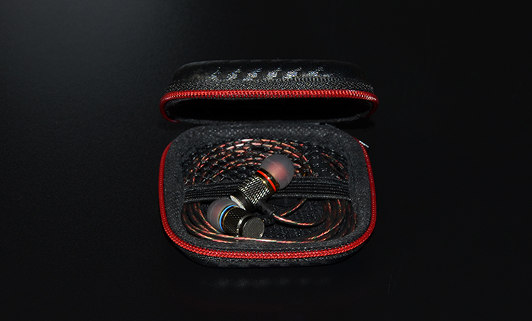 KZ EVA Pouch Earphone Case Zipper description image