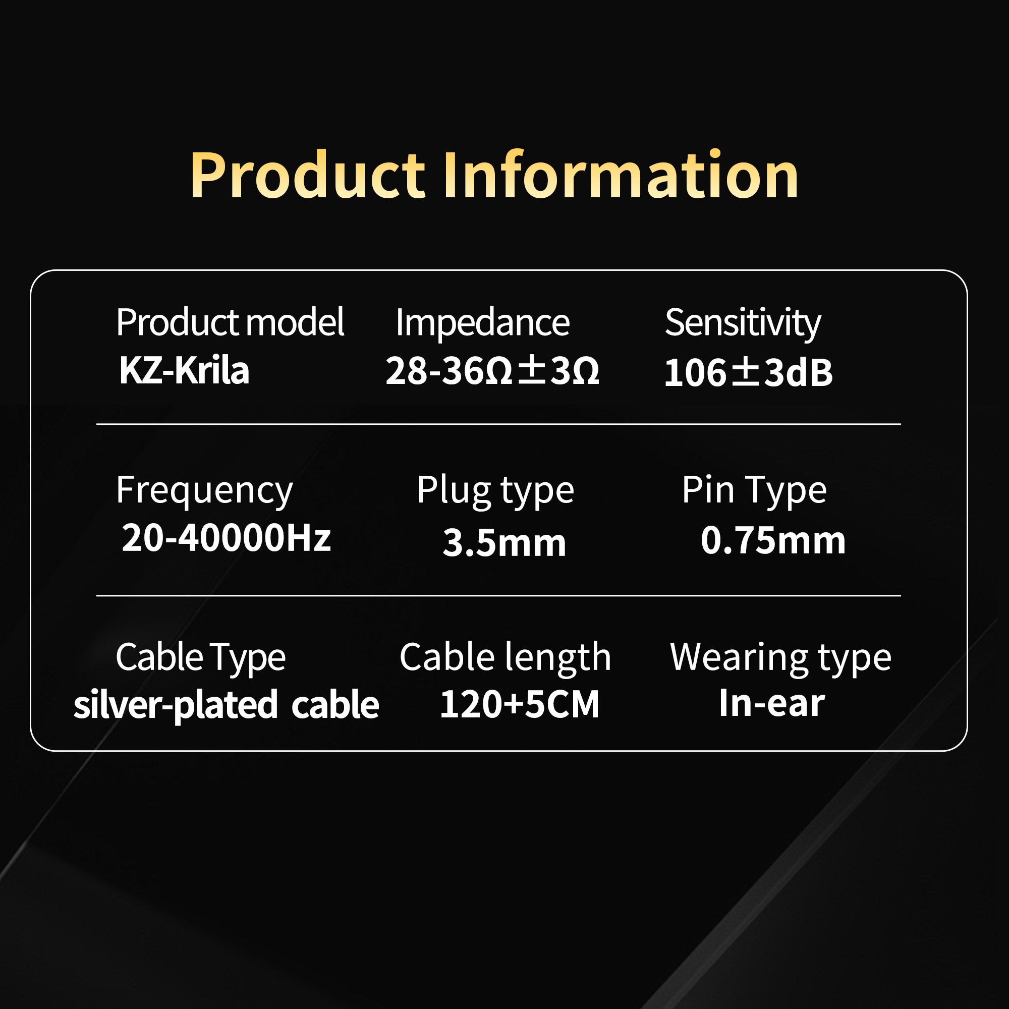 Gadgetoo Kz Krila Hybrid Technology Tunable In Ear Earphones Gadgetoo Kz Krila Hybrid Technology Tunable In Ear Earphones