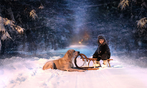 Kids With Animal