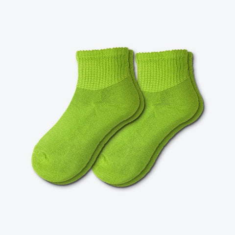 Green Ankle Socks
