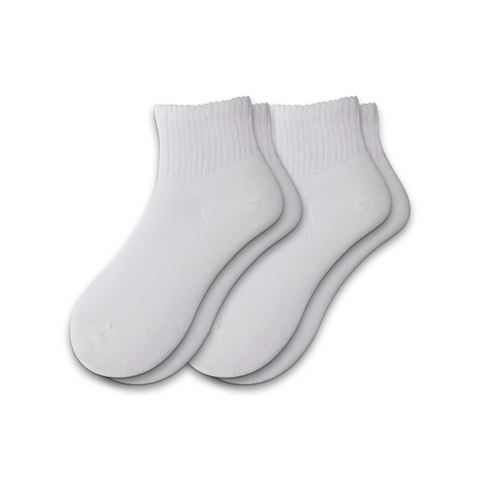 White Ankle Socks