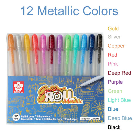 Gelly Roll Pen Metallic Copper