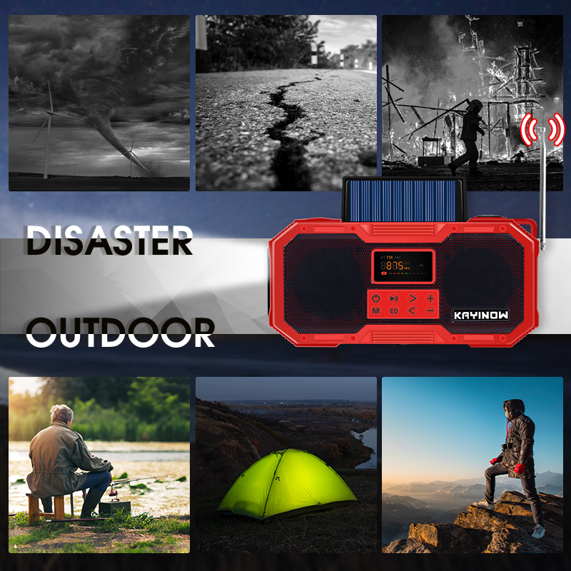 Weather Radio for Disater and Outdoor Survial