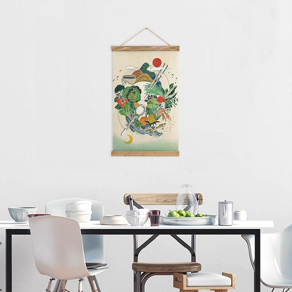 Canvas Hanging Picture Thermal Transfer Printing Custom Design Printing with Your Photos / Patterns or Text