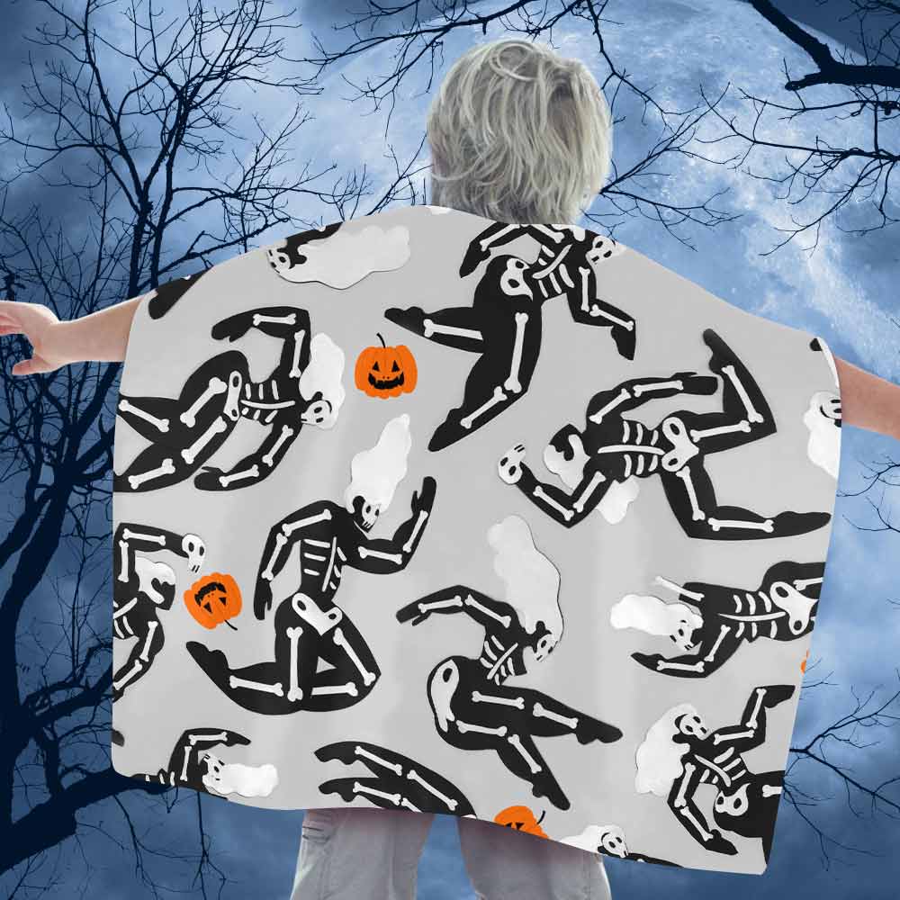 Children's Halloween Costume Cape without Hood for Boys Custom Design Printing with Your Photos / Patterns or Logos