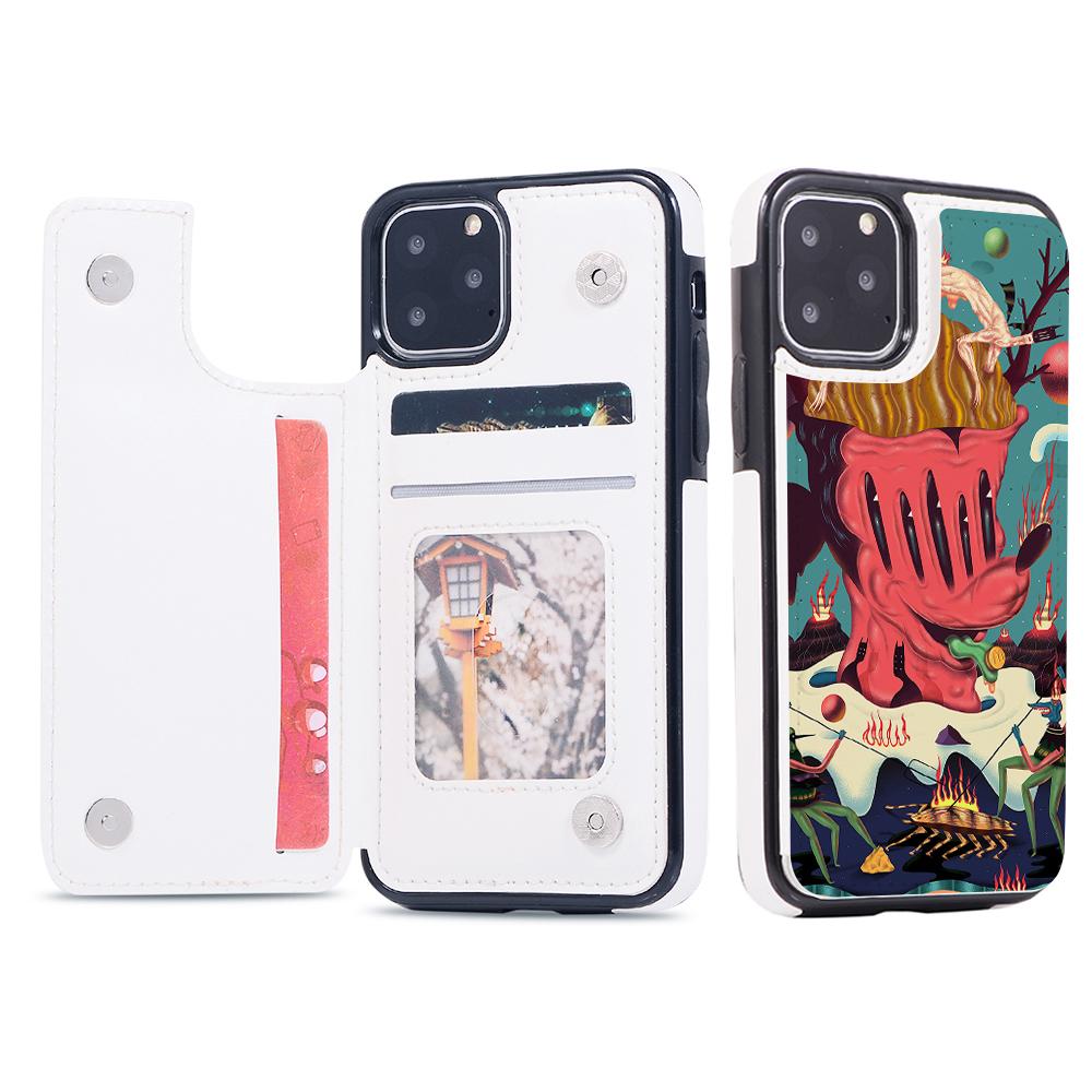 Lightweight IPhone 11 pro Flip Phone Case Custom Design Printing with Your Photos or Pictures