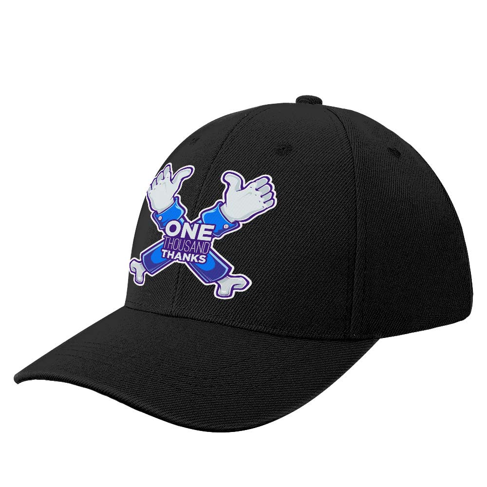 Snackback 5 - Panel Cap Adult Baseball for Women and Men Cap Custom Design Printing with Your Photos Pictures or Text