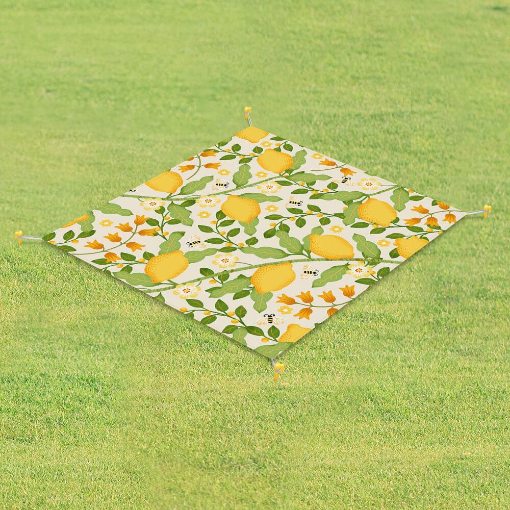 Waterproof Picnic Mat Oxford Cloth Custom Design Printing With Photo or Text