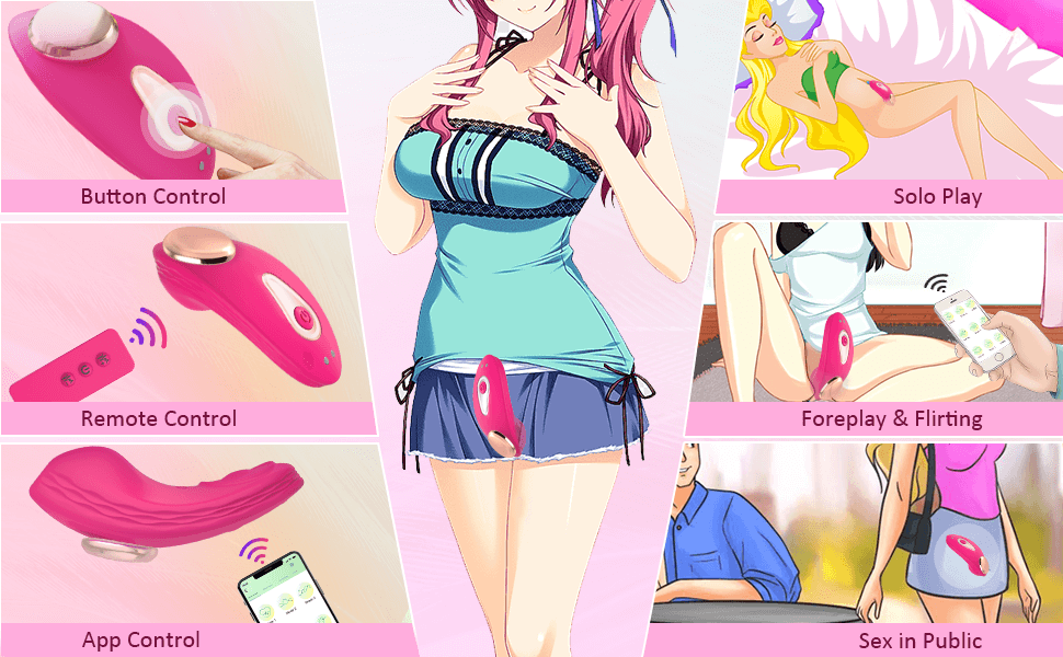 Wearable G Spot & Clit Vibrator APP Remote Control