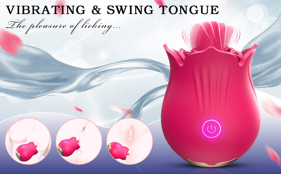 Doreen - Rose Tongue Licking Clitoral Vibrator