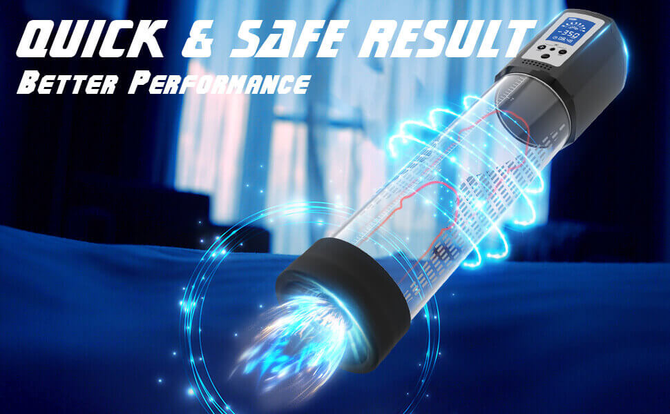 Using the penis pump to quickly enlarge the penis