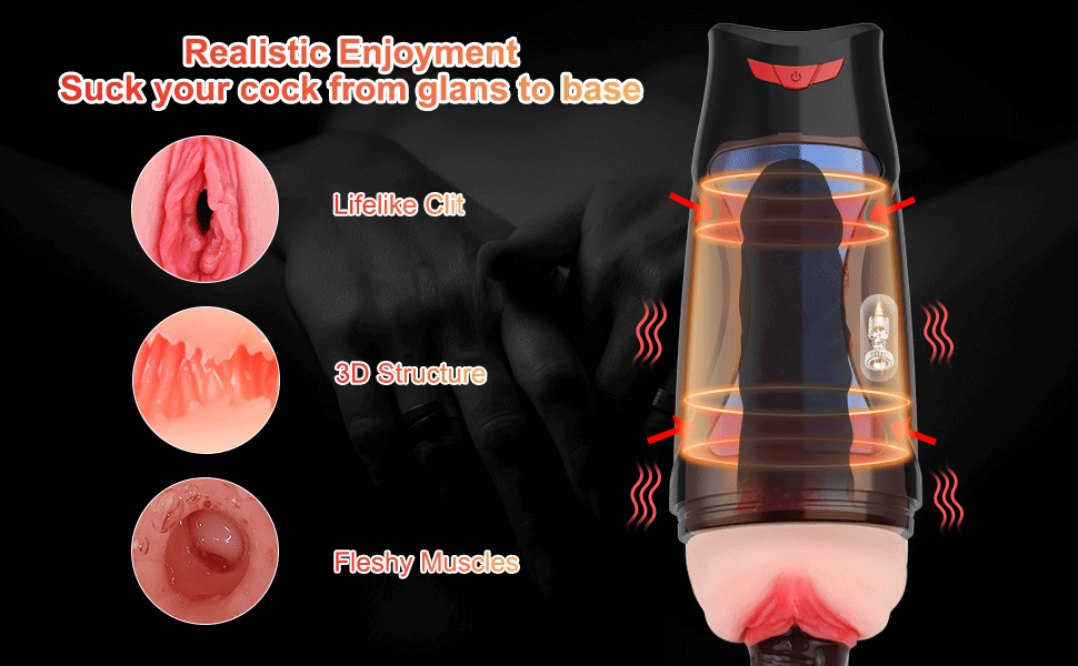 Realistic Textured Pocket Vagina Pussy Masturbation Stroker