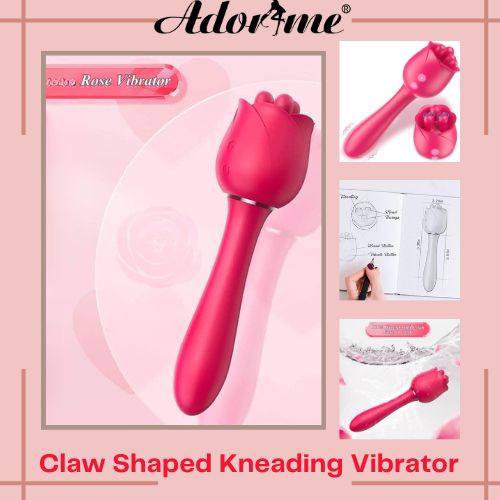 Claw Shaped Clitoral Kneading Vibrator