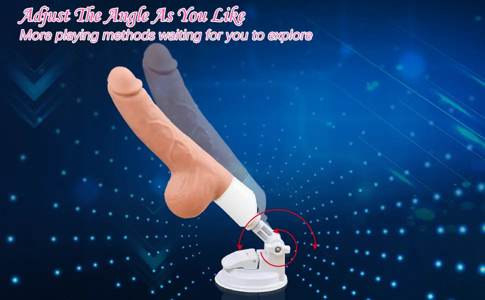 Sex Machine Thrusting Realistic Dildo Sex Toy with Strong Suction Cup