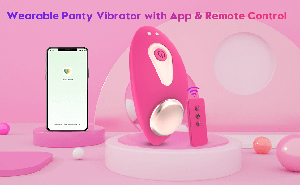 Wearable G Spot & Clit Vibrator APP Remote Control