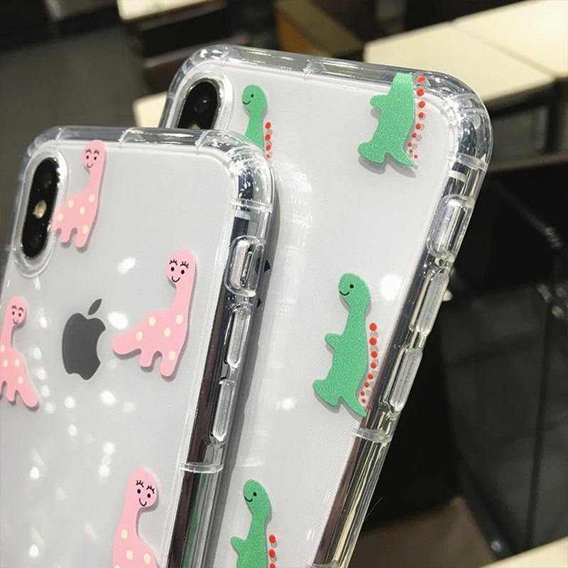 Caseovo Cute Dinosaur Case For iPhone