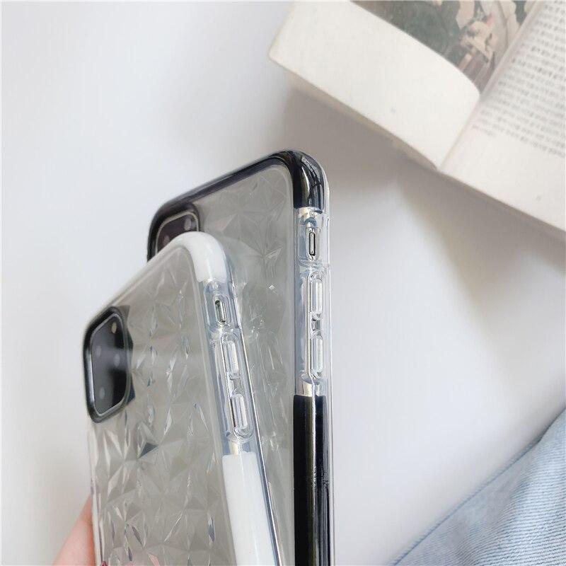 Caseovo Diamond Transparent Case For iPhone