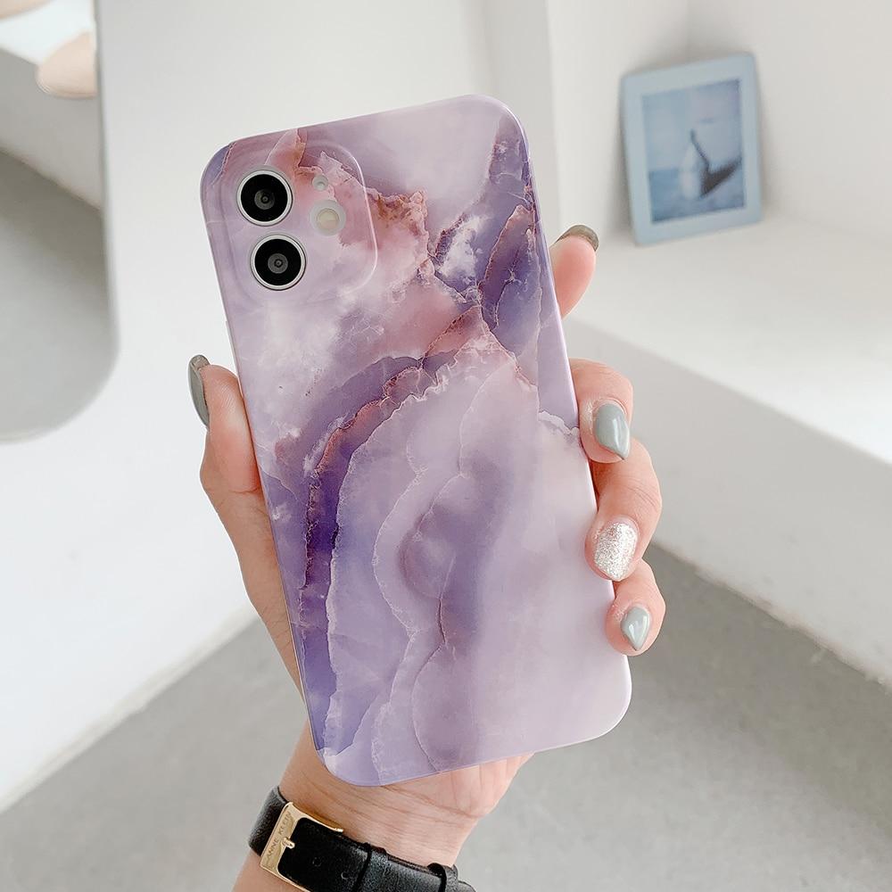 Caseovo Dreamy Marble Case For iPhone