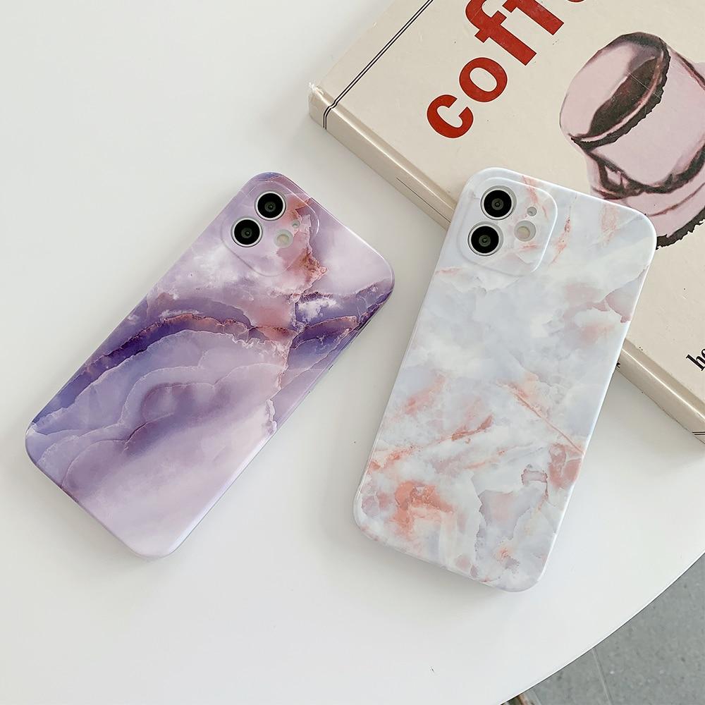 Caseovo Dreamy Marble Case For iPhone