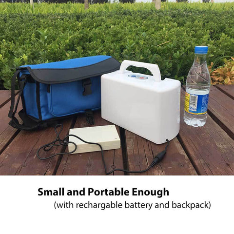 Mini Portable Oxygen Concentrator 3L Lightweight Compact Oxygen Concentrator