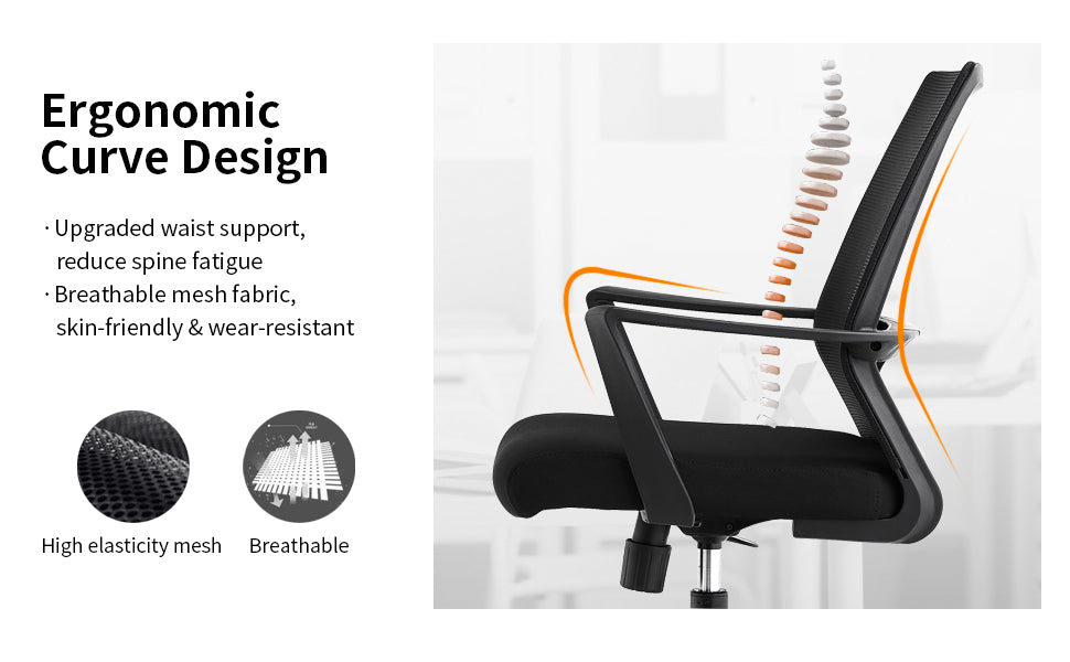 Ergonomic Mesh Conference Chair