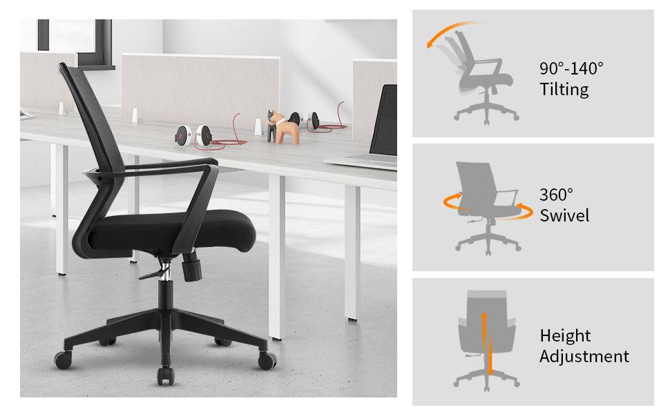 Ergonomic Mesh Conference Chair