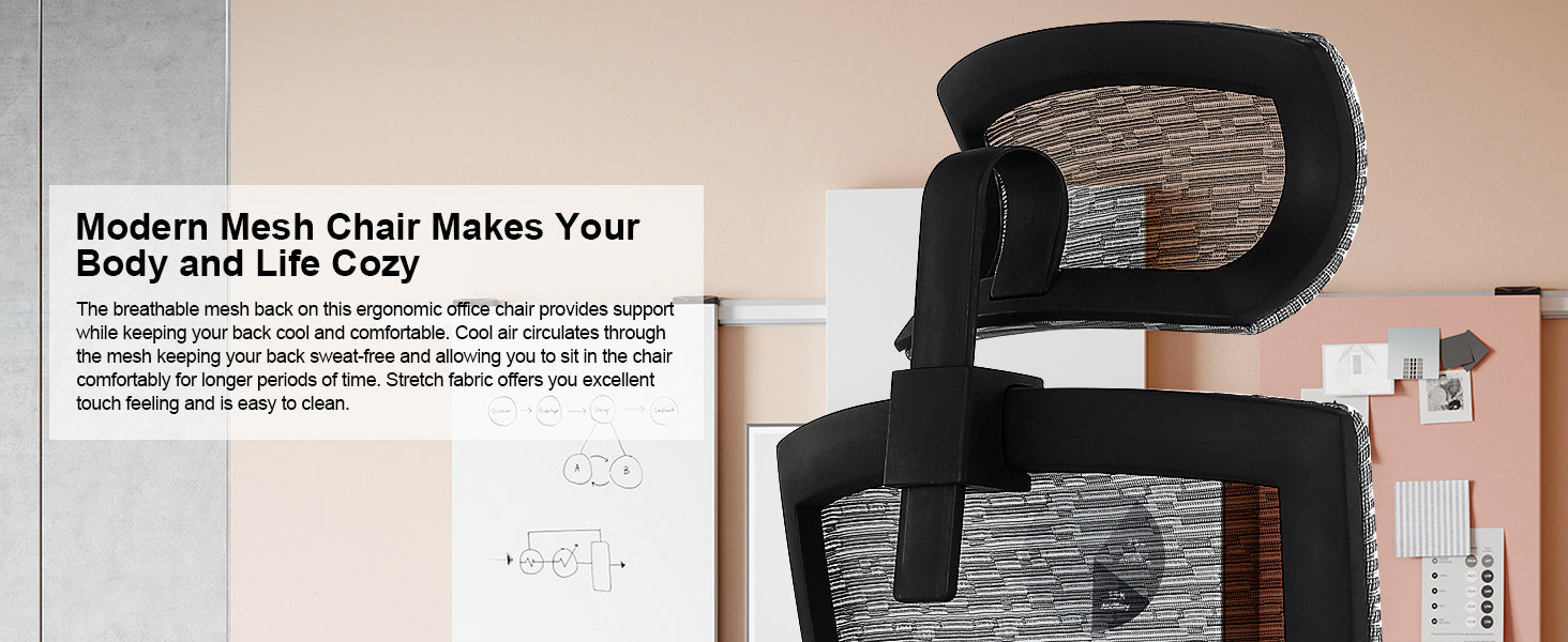 High Back Mesh Office Chair