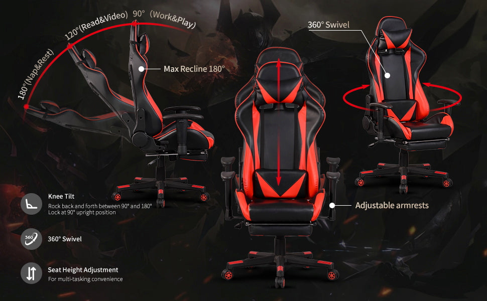 Racing Gaming Chair CL18-64 Red