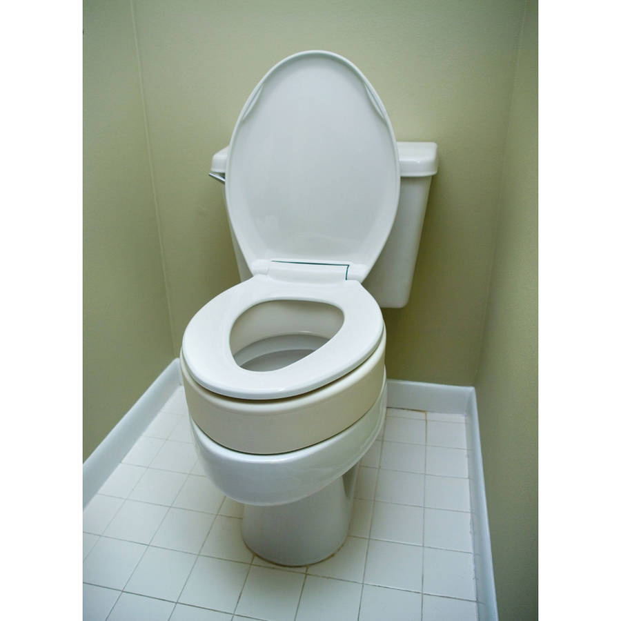 Elevated Toilet Seat Riser Handicap Tall Home Nursing Elderly Booster Elongated