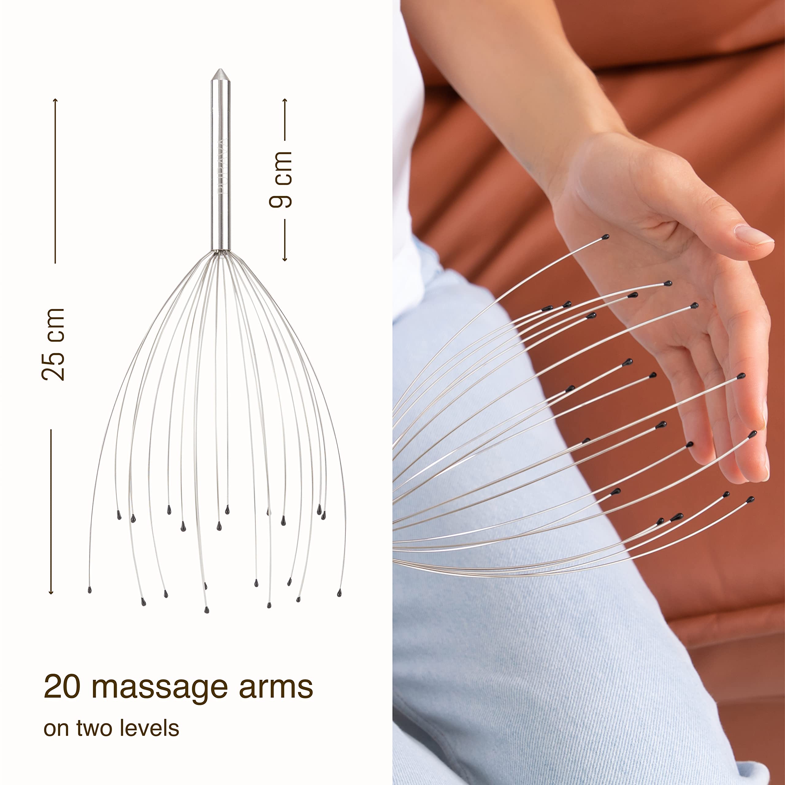 Head Massager with Improved Design