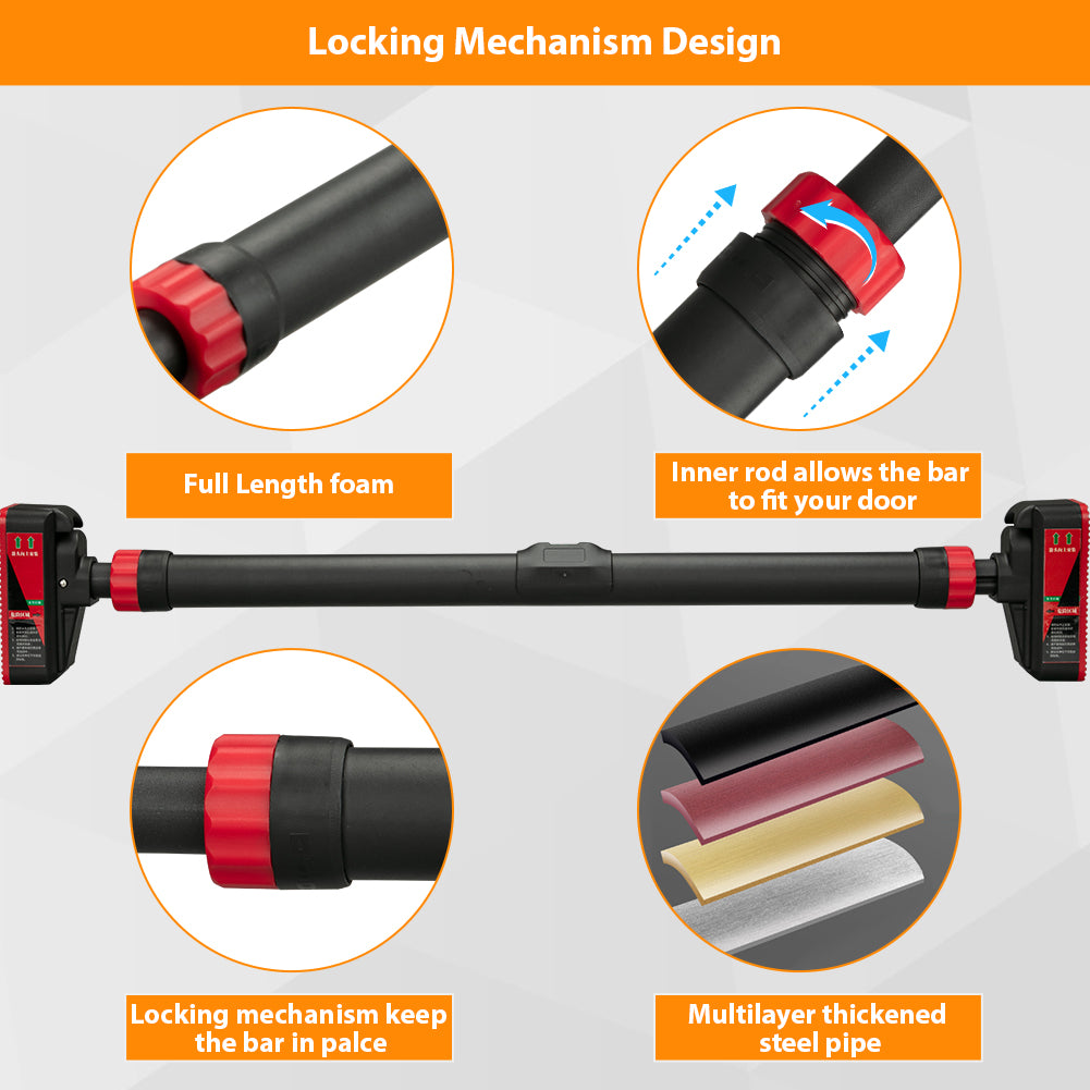 Strength Training Pull-up Bar for Doorway