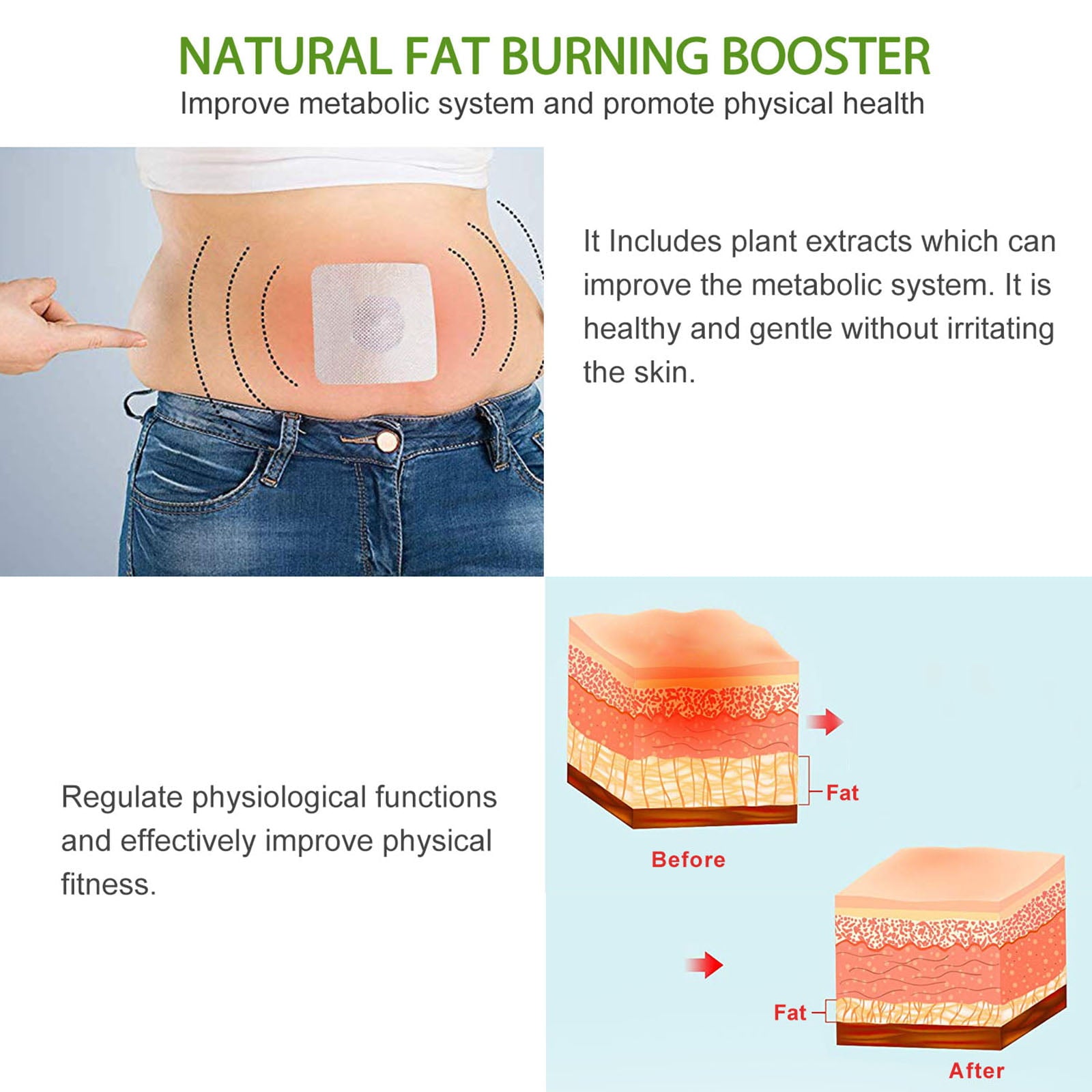 Weight Loss Patches Fat Burning Sticker