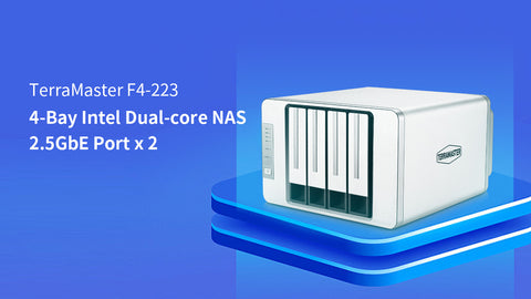 4bay 2.5GbE NAS F4-223
