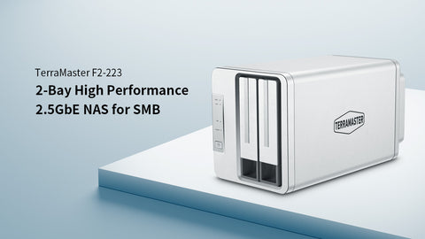 2.5GbE 2bay NAS F2-223