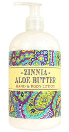 Zinnia Aloe Butter Shea Butter Lotion