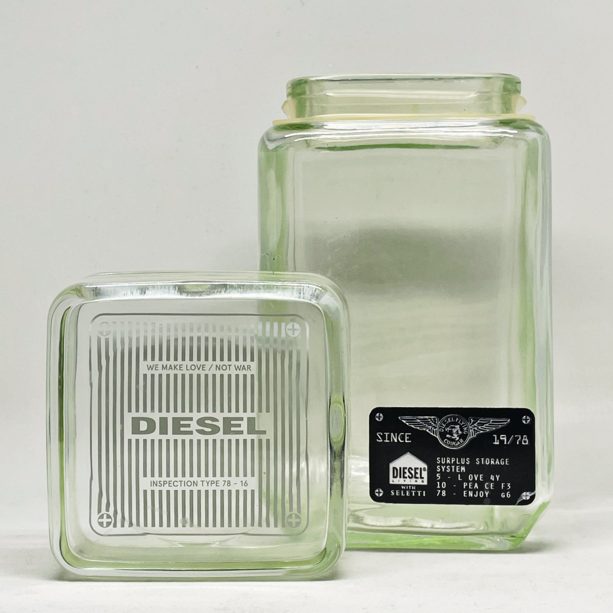 Diesel Surplus Storage System Industrial Glass Jar