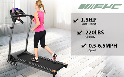 FYC Folding Treadmills for Home 2.5HP Portable Treadmill with Incline –  FYC_US Direct