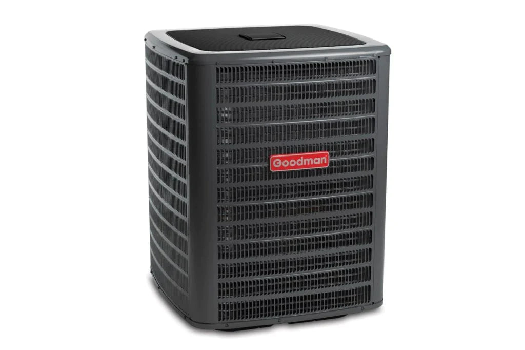 Goodman 4 TON 17.2 SEER2 Upflow AC system with 80% AFUE 100k BTU 2 stage Furnace (GSXC704810, CAPT4961C4, GMVC801005CN)