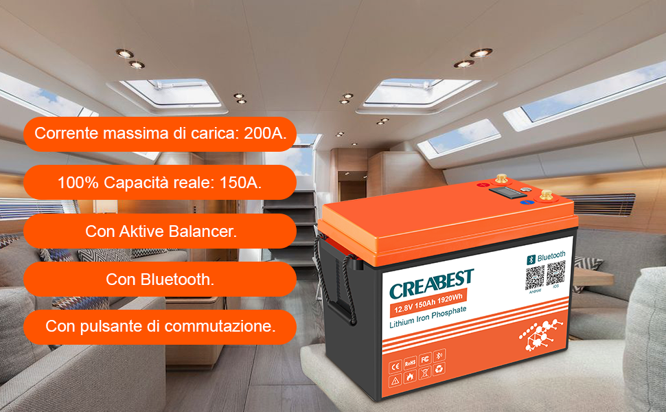 creabest lifepo4 150a
